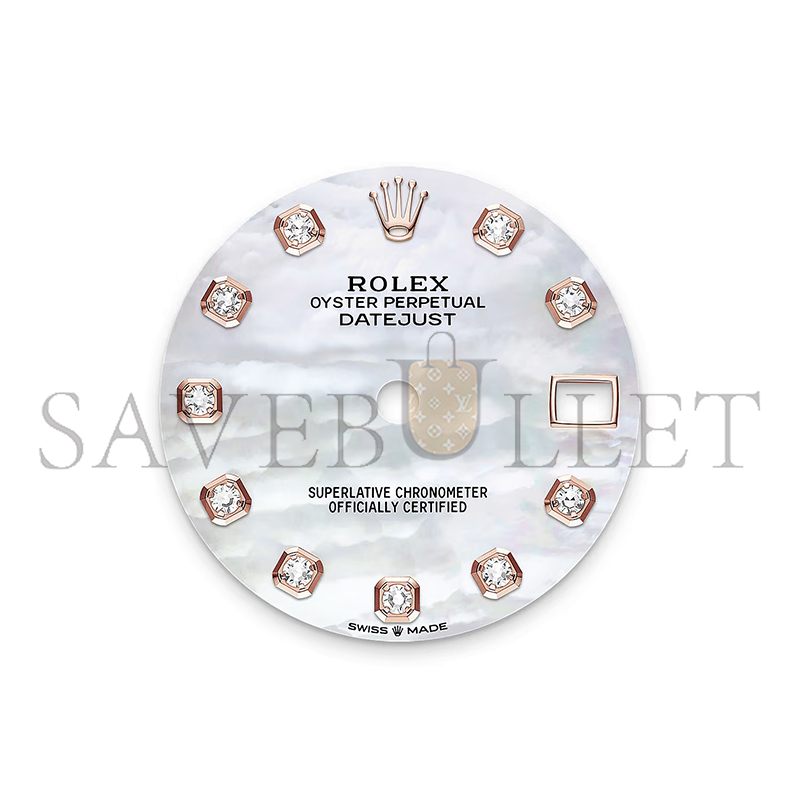 ROLEX DATEJUST ROSE GOLD & MOTHER OF PEARL DIAL 31MM 278381RBR